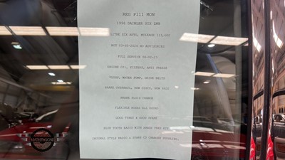 Lot 222 - 1996 DAIMLER SIX LWB AUTO