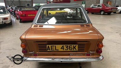 Lot 166 - 1972 SUNBEAM STILETTO