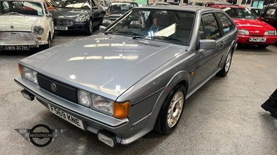 Lot 300 - 1989 VOLKSWAGEN SCIROCCO SCALA