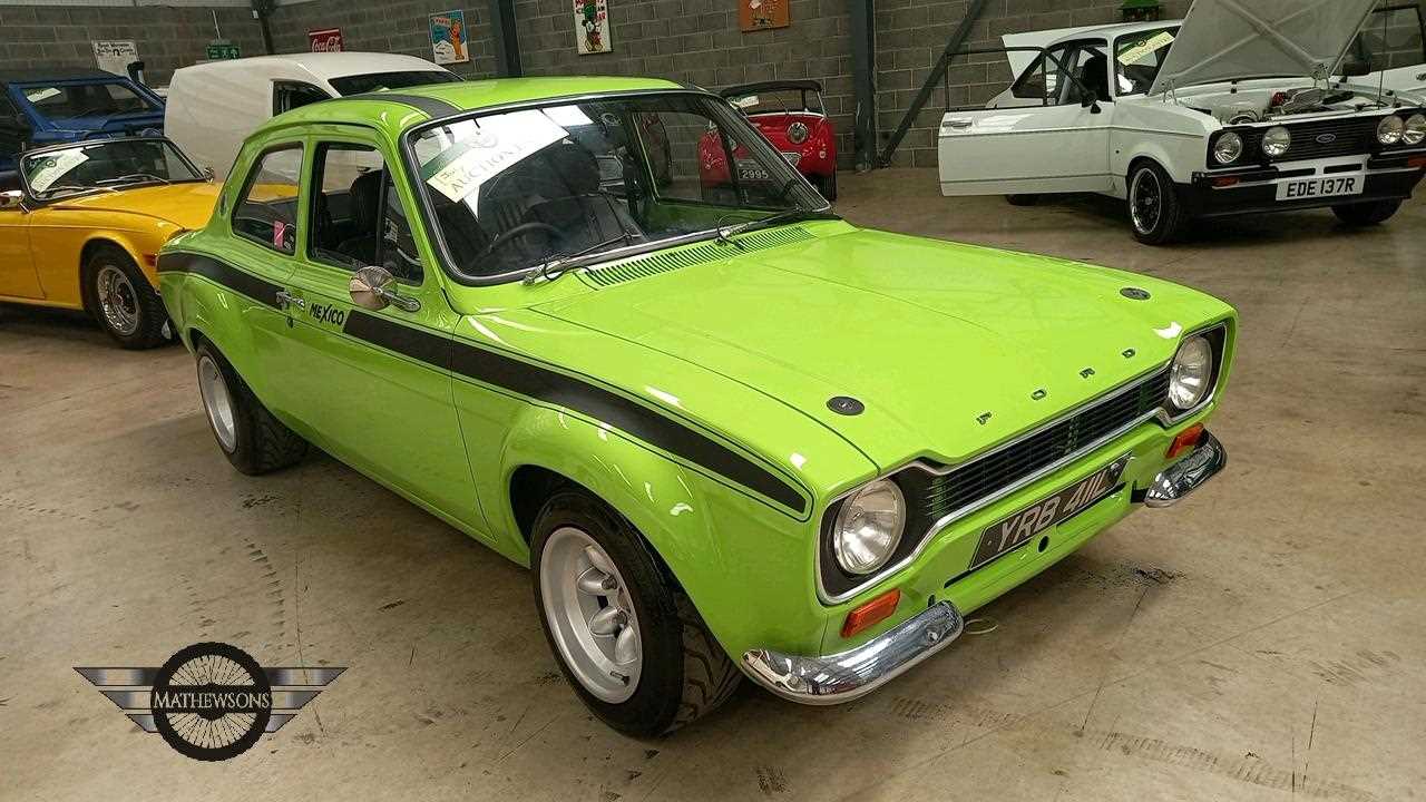 Lot 254 - 1972 FORD ESCORT 1300 L