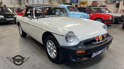 Lot 314 - 1980 MG B