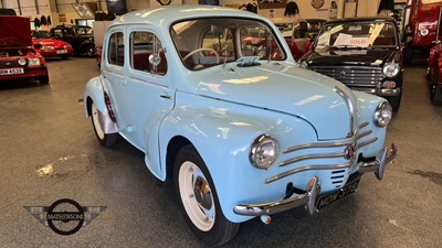 Lot 292 - 1954 RENAULT 750 / 4CV