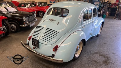 Lot 292 - 1954 RENAULT 750 / 4CV