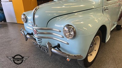 Lot 292 - 1954 RENAULT 750 / 4CV