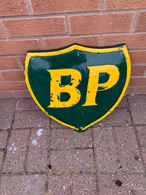 Lot 7 - BP ALUMINIUM SIGN SHIELD