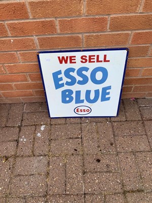 Lot 22 - ESSO BLUE SIGN