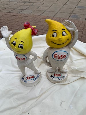 Lot 51 - MR & MRS ESSO MONEY BOXES