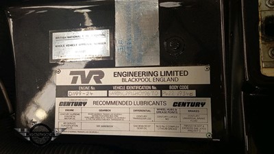 Lot 654 - 1990 TVR 290 S