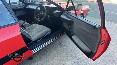 Lot 705 - 1982 LANCIA MONTECARLO SPYDER