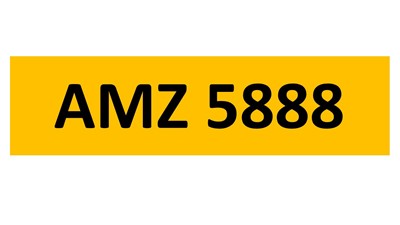 Lot 44-7 - REGISTRATION ON RETENTION - AMZ 5888