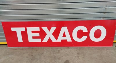 Lot 81 - TEXACO SIGN
