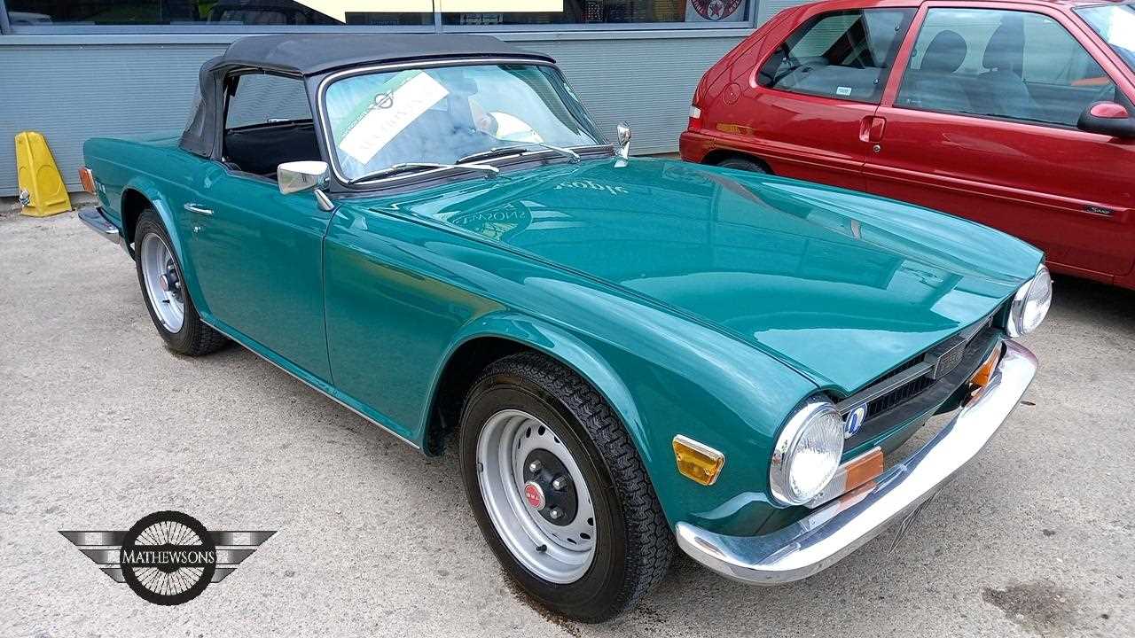 Lot 51 - 1972 TRIUMPH TR6