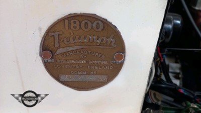 Lot 177 - 1947 TRIUMPH 1800