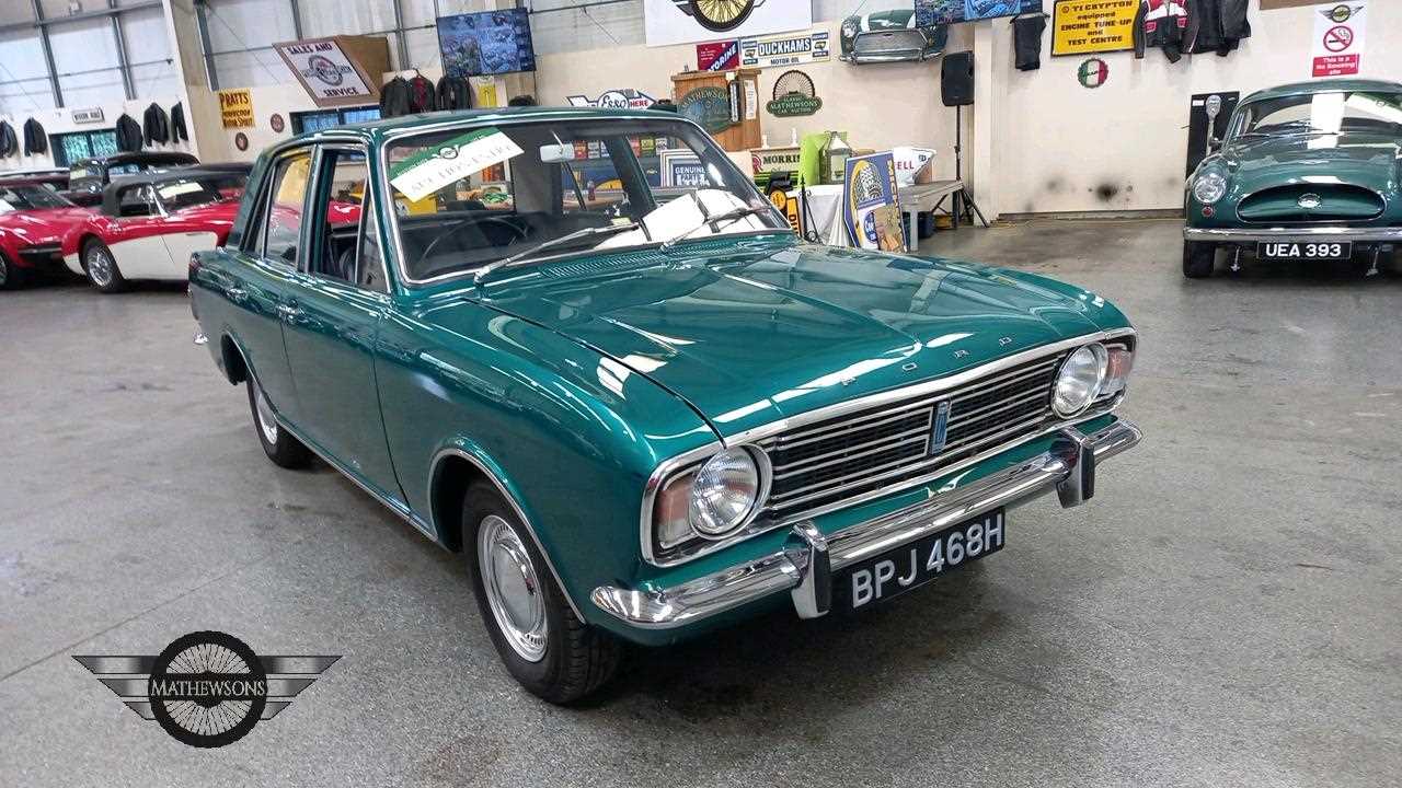 Lot 148 - 1970 FORD CORTINA SUPER MK2 1600