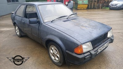 Lot 7 - 1985 FORD ESCORT XR3 INJ