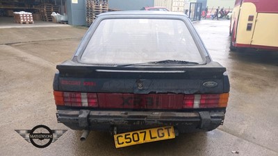 Lot 7 - 1985 FORD ESCORT XR3 INJ