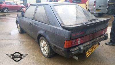 Lot 7 - 1985 FORD ESCORT XR3 INJ
