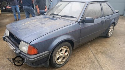 Lot 7 - 1985 FORD ESCORT XR3 INJ