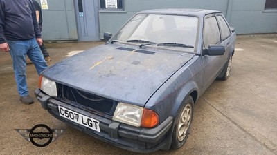 Lot 7 - 1985 FORD ESCORT XR3 INJ