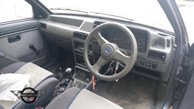 Lot 7 - 1985 FORD ESCORT XR3 INJ