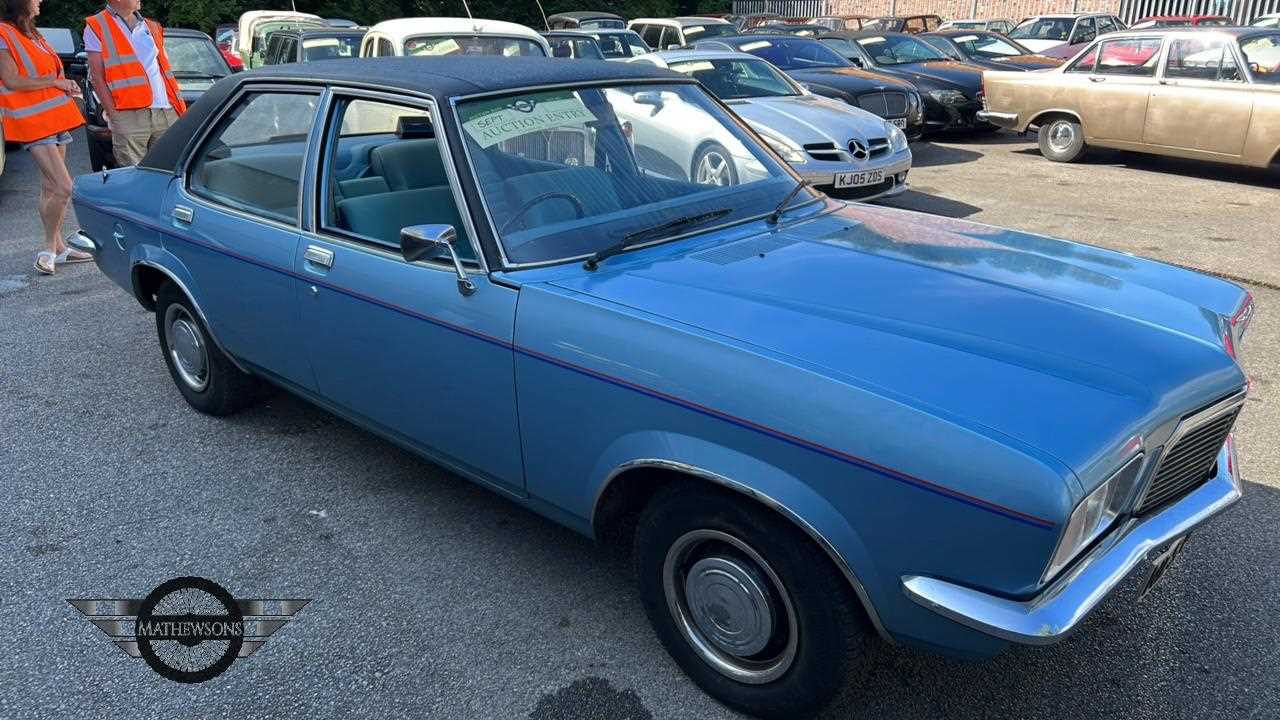 Lot 6 - 1975 VAUXHALL 2300 S