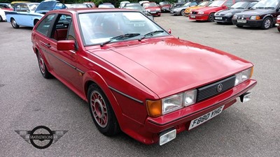 Lot 260 - 1989 VOLKSWAGEN SCIROCCO SCALA
