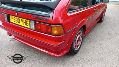 Lot 260 - 1989 VOLKSWAGEN SCIROCCO SCALA