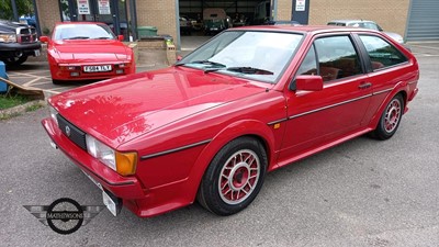 Lot 260 - 1989 VOLKSWAGEN SCIROCCO SCALA