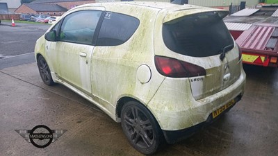 Lot 476 - 2010 MITSUBISHI COLT RALLIART