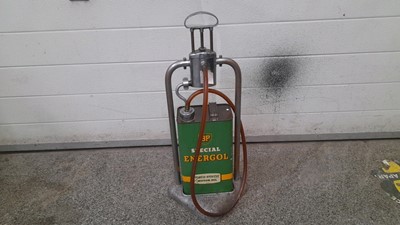 Lot 113 - BP SPECIAL ENERGOL CAN OIL DISPENSER
