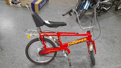Lot 472 - MK3 RED RALEIGH CHOPPER