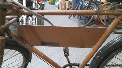 Lot 180 - GWR RAILWAY BICYCLE  ( PROCEEDS TO CHARITY )