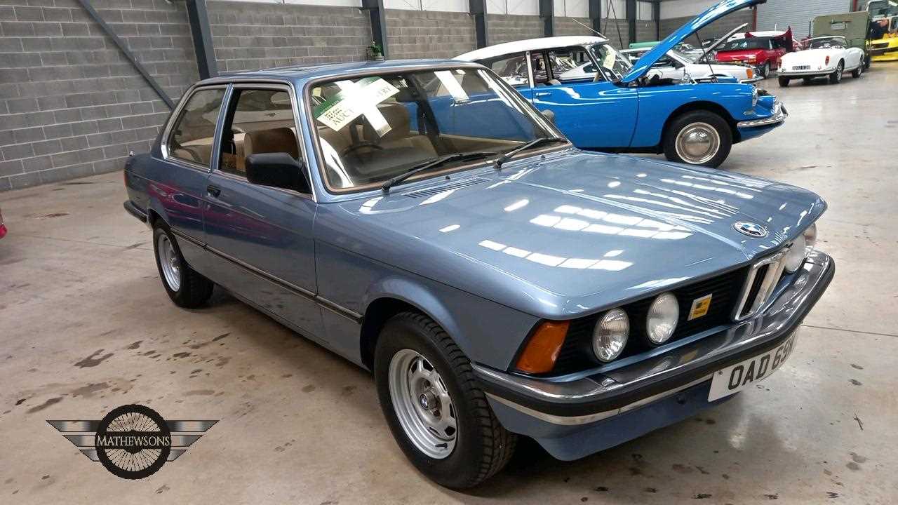 Lot 46 - 1981 BMW 323 I AUTO