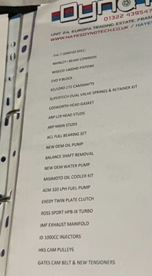 Lot 171 - 2001 MITSUBISHI LANCER EVO VII