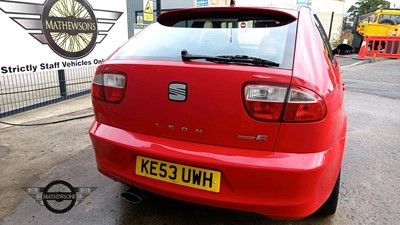 Lot 178 - 2003 SEAT LEON CUPRA R