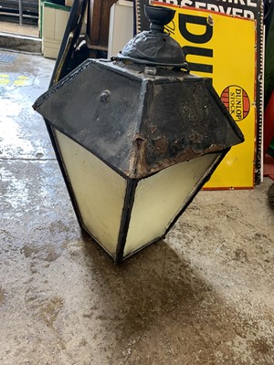 Lot 206 - METAL POLICE LANTERN