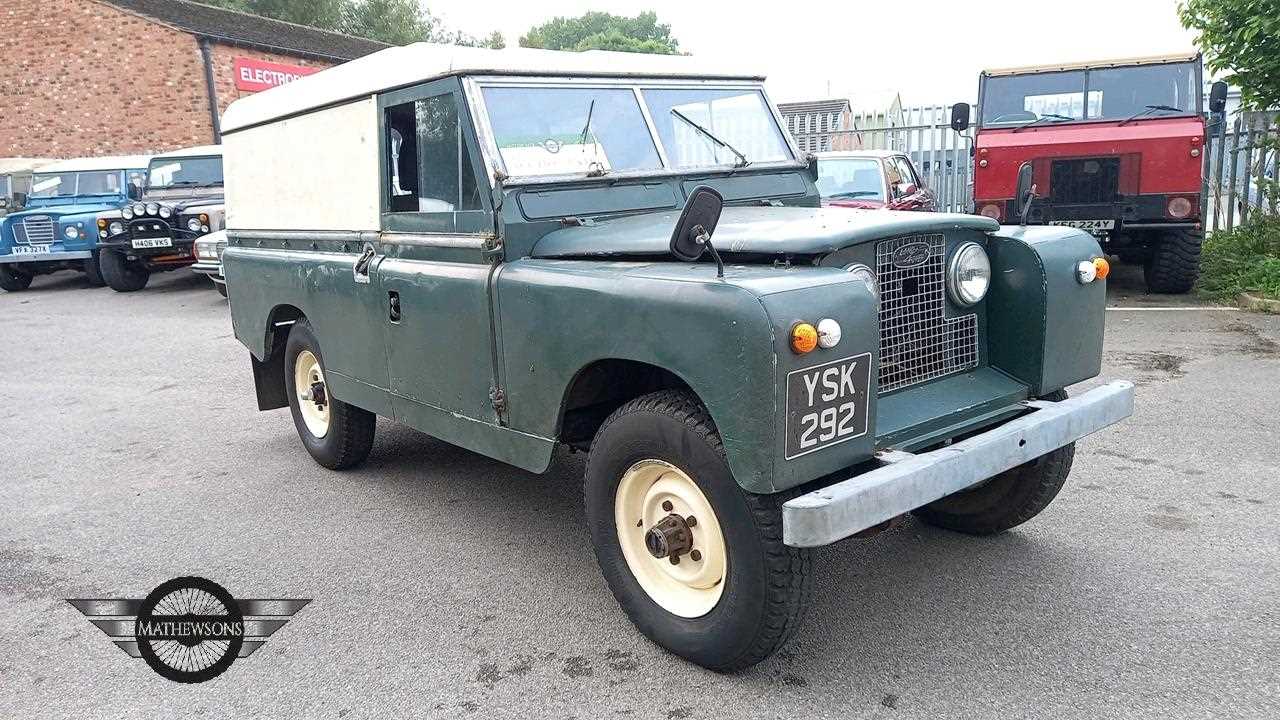 Lot 353 - 1958 LAND ROVER SERIES II 109" - 4 CYL