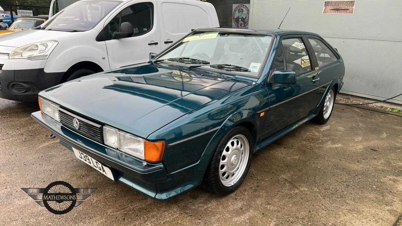 Lot 91 - 1991 VOLKSWAGEN SCIROCCO GT
