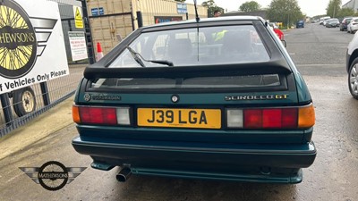 Lot 91 - 1991 VOLKSWAGEN SCIROCCO GT