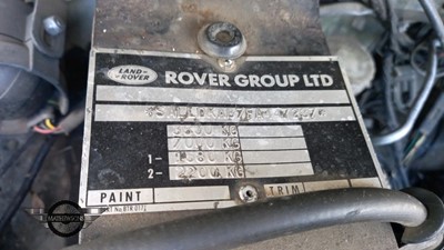 Lot 106 - 1990 LAND ROVER 127