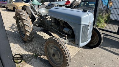 Lot 696 - 1940 FORD FERGUSON 9 NAN PETROL PARRAFIN WITH FORD FERGUSON PLOUGH