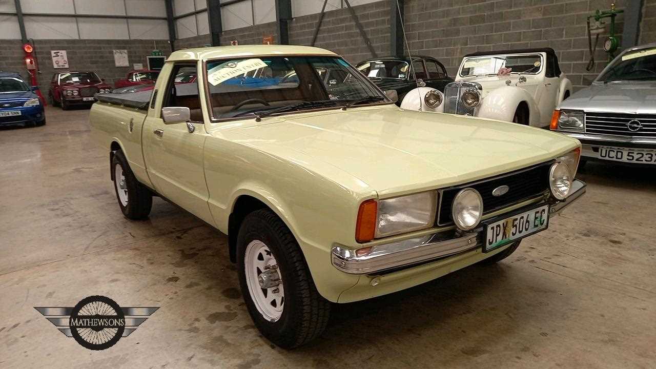Lot 87 - 1979 FORD CORTINA PICKUP