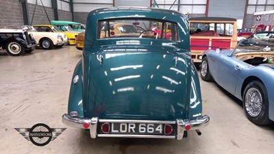 Lot 672 - 1953 TRIUMPH RENOWN SALOON