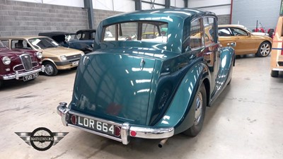 Lot 672 - 1953 TRIUMPH RENOWN SALOON