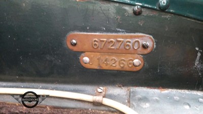 Lot 672 - 1953 TRIUMPH RENOWN SALOON