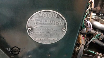 Lot 672 - 1953 TRIUMPH RENOWN SALOON