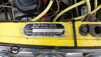Lot 59 - 1971 AUSTIN MINI 1000