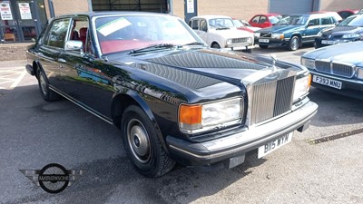 Lot 328 - 1985 ROLLS ROYCE SILVER SPUR