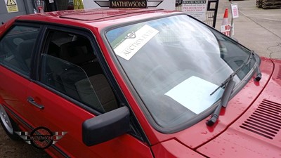 Lot 55 - 1988 AUDI COUPE GT