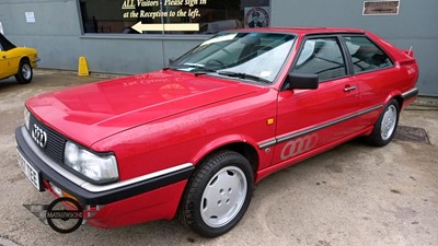 Lot 55 - 1988 AUDI COUPE GT